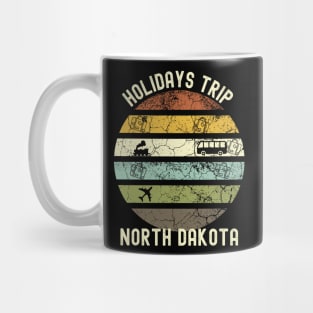 Holidays Trip To North Dakota, Family Trip To North Dakota, Road Trip to North Dakota, Family Reunion in North Dakota, Holidays in North Mug